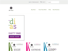 Tablet Screenshot of drcoryspartypax.com